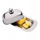 Manteigueira 18,5 Cm Inox Com Tampa	